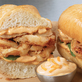 Crispy Calamari Bocadillo with Smoked Paprika Florida Orange Mayonnaise
