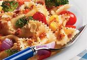 Supreme Pasta Salad with Salad Toppins