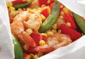 Five-Spice Shrimp & Vegetable Packets