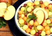 Apple and Melon Ball Salad
