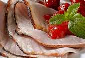 Ham with Cherry Sauce