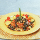 Turkey With Cranberry-Pinon Sauce & Cornbread-Sage Dressing