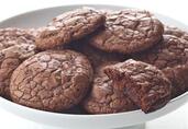 Chocolate Crackled Cookies