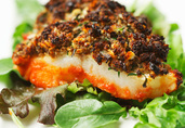 White Fish with Herb Duxelles