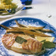 Pancetta Chicken with Lemon Fries