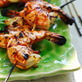 Mint Lemonade-Glazed Grilled Shrimp