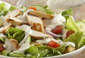 Chicken Salad with Creamy Pepper Parmesan Dressing