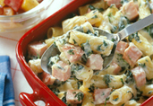 Ham & Rigatoni Casserole