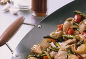 Chicken and Asparagus with Black Bean Sauce