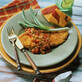 Tortilla Crusted Chicken Paillard with Sacaton Relish
