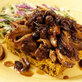 Pulled Pork with Raisin Corn Bread