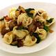 Lemon-Bay Tortellini with Spinach & Wild Mushrooms