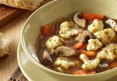 Roasted Cauliflower and Mushroom Soup