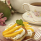 Mango Shortcake with Ginger Cream