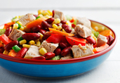 Southwestern Turkey & Bean Salad