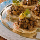 Chicken Mole with Polenta Griddlecakes And Salsa