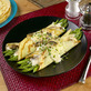 California Asparagus and Mushroom Filled Crepes