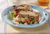 Smoked Turkey Breast Ratatouille Melt