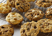 Golden Raisin, Lemon, Pistachio and Butterscotch Cookies