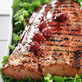 Grilled Salmon with Dijon-Raspberry Vinaigrette