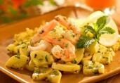A Gilding of Shrimp & Saffron Rice