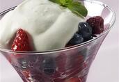 Very Vanilla Berry Dessert