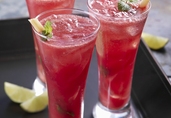 Watermelon Cherry Mojito
