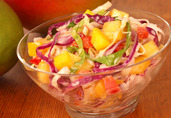 Sweet Mango Slaw