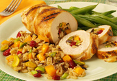 Chicken with Spiced Mango Rice