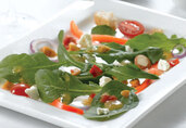 Spinach and Arugula Greek Salad