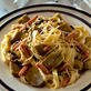 Baby Artichokes, Ham & Fettuccini