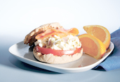 Egg & Salmon Sandwich