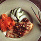 Grilled Lemon Grass Catfish With Hoisin-Ginger Sauce