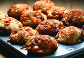 Peach Muffin With Streusel Topping