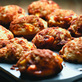 Peach Muffin With Streusel Topping