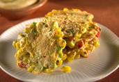 Mini Corn Cakes with Chipotle Aioli