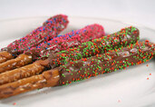 Chocolate Caramel Pretzels