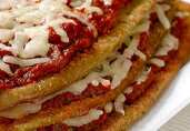 Easy Microwave Eggplant Parmesan