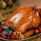 Roast Chicken with Apple Stuffing and Cider Sauce