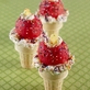 Ice Cream Cone Sundaes