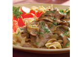Beef & Portobello Mushroom Stroganoff
