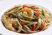 Shrimp & Pesto Pasta