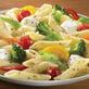 Basil & Garlic Vegetable Pasta with Balsamic Vinaigrette