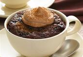 Mexican Hot Chocolate "Cup" Cakes with Cocoa Whipped Cream
