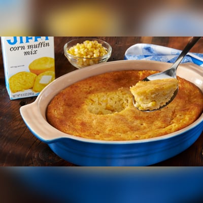 Electric Lunchbox #95: Spoon Bread made with Jiffy Mix – At Home With  Theresa