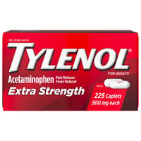 Tylenol - Tylenol, Adult Internal Analgesics, Caplets (225 ct), Shop