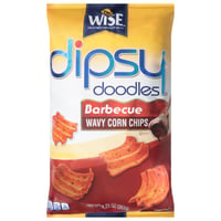 Wise - Wise, Dipsy Doodles - Corn Chips, Wavy, Barbecue (9.25 oz ...