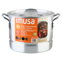 IMUSA IMUSA Aluminum Stock Pot with Lid 12 Quart - IMUSA