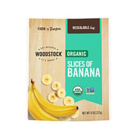 Woodstock Organic Frozen Sliced Bananas Case