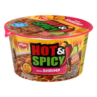 Nissin - Nissin, Ramen Noodle Soup, Hot & Spicy with Shrimp (3.27 oz
